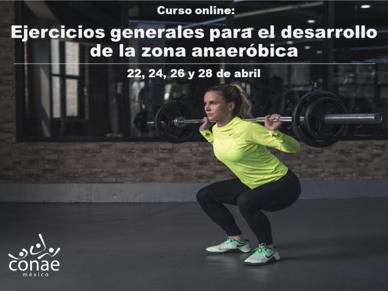Curso online: Ejercicios generales para el desarrollo de la zona anaeróbica